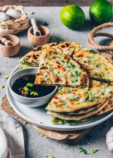 Scallion Pancakes (Vegan Recipe) - Bianca Zapatka | Recipes