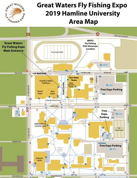 Hamline University Campus Map | Campus Map