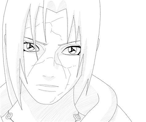 Itachi Sketch at PaintingValley.com | Explore collection of Itachi Sketch