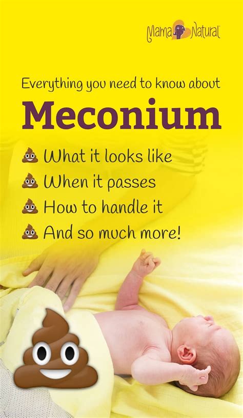 Meconium and your new baby images baby s first poop – Artofit