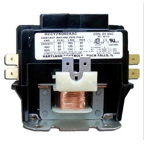 2 Pole Contactor 120V Coil, 50 Per Box | Electric Motor Starters