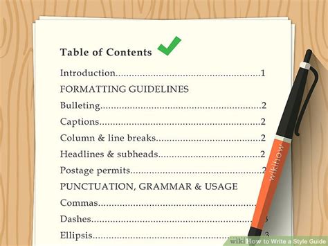 How to Write a Style Guide (with Pictures) - wikiHow