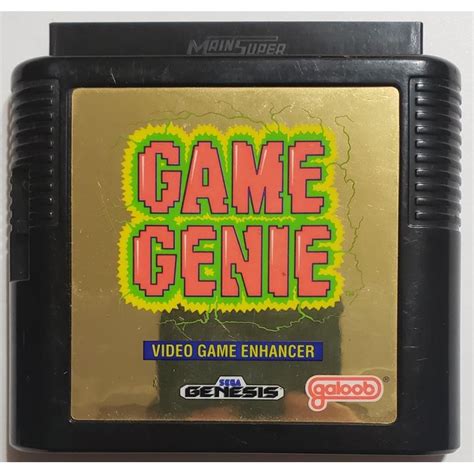 Game Genie Video Game Enhancer Sega Genesis