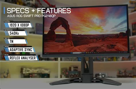 Gaming at 540Hz: Asus ROG Swift Pro PG248QP Review | TechSpot