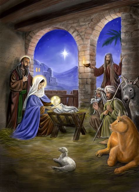 Jesus Nativity Christmas Wallpapers - Top Free Jesus Nativity Christmas Backgrounds ...