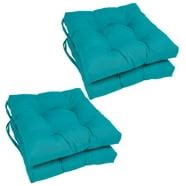 Blazing Needles U-Shape 16 x 16 in. Twill Dining Chair Cushions - Set of 4 - Walmart.com