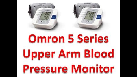 Omron 5 Series Upper Arm Blood Pressure Monitor - YouTube