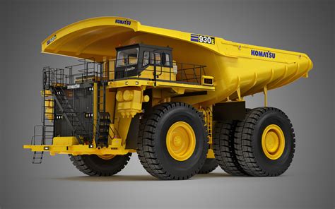 Komatsu mining dump truck 3D model - TurboSquid 1613055