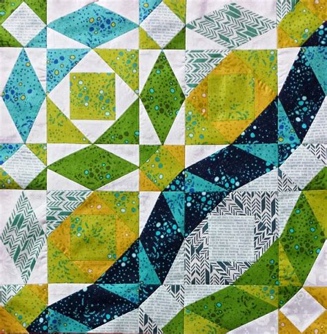 Feeling the blues | Scrappy quilt patterns, Storm at sea quilt, Kaleidoscope quilt