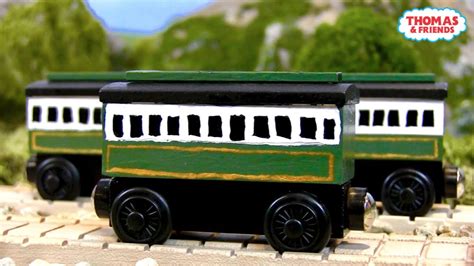 Green Express Coaches Custom Thomas Wooden Railway Model #28 By TurtlesAndThomas | atelier-yuwa ...