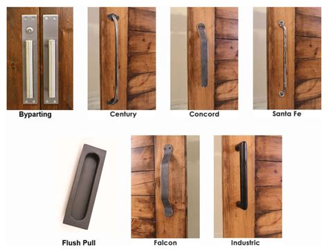 Barn Door Pulls - Modern - Cabinet And Drawer Handle Pulls - salt lake city - by Rustica Hardware