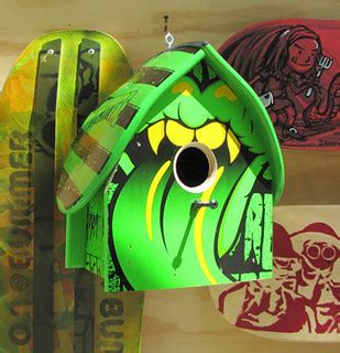 Board Rescue Skateboard Birdhouse | Hand built one of a kind… | Flickr