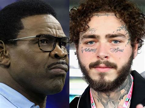 Post Malone makes crazy Super Bowl bet with Michael Irvin, goes all-in ...