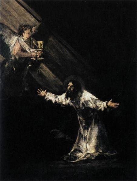 Christ on the Mount of Olives, 1819 - Francisco Goya - WikiArt.org