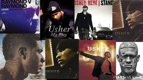 The List of Usher Albums in Order of Release - Albums in Order