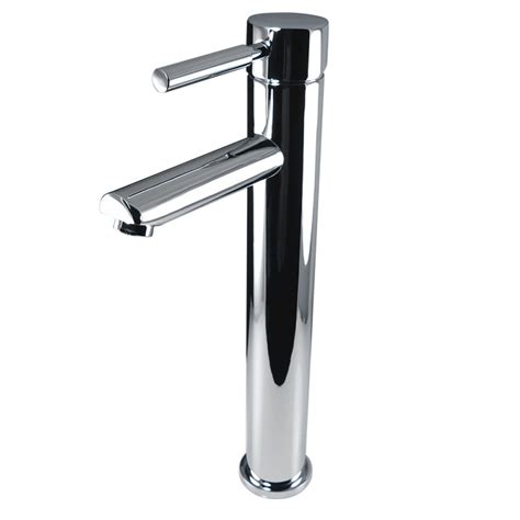 Fresca Tolerus Single Hole Vessel Mount Bathroom Vanity Faucet - Chrome