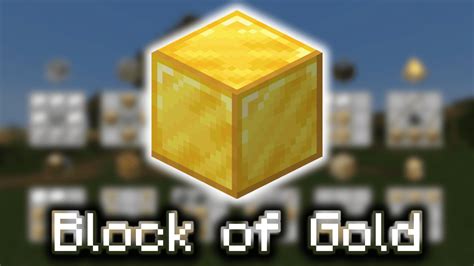 Block of Gold - Wiki Guide - 9Minecraft.Net