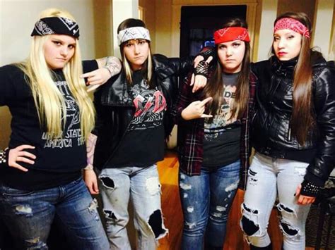 Biker Gang | Spirit week outfits, Gang costumes, Biker costume