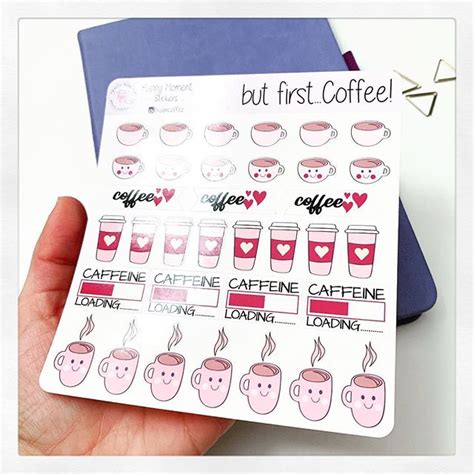 Bullet journal stickers: New releases | BujonCoffee