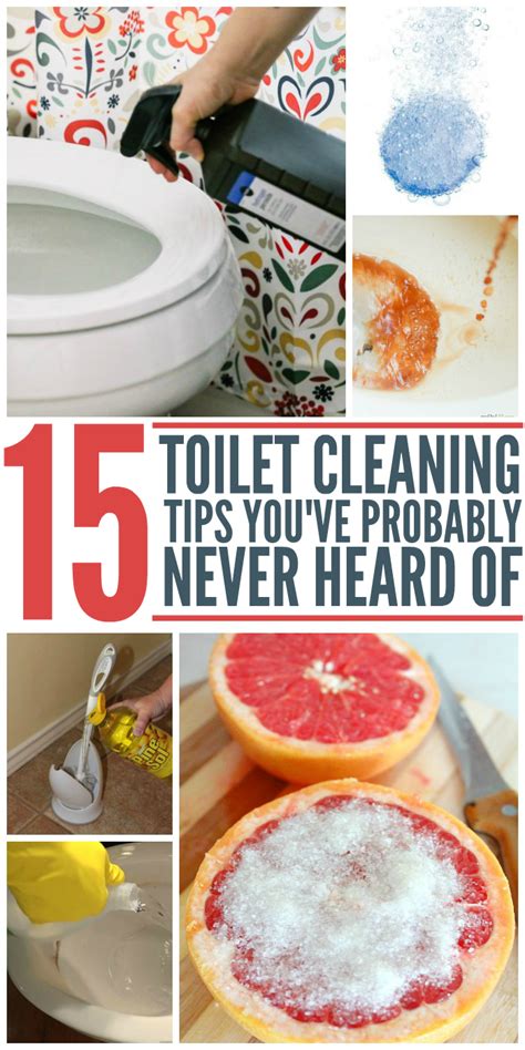 15 Toilet Cleaning Tips that You've Probably Never Heard Before