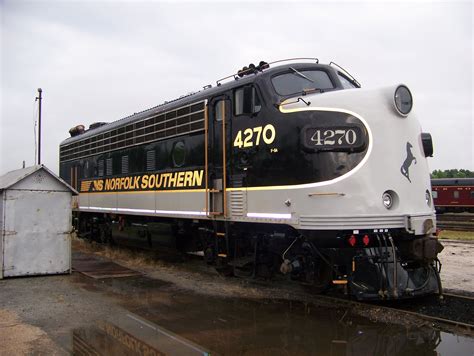 Streamliners at the North Carolina Transportation Museum in Spencer NC ...