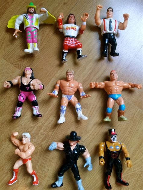 Various Vintage WWF wrestling Figures from 1990 - 1992 - By Hasbro //Buy 1 get 1 half price ...