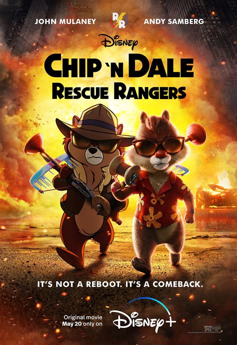 Chip 'n Dale Rescue Rangers Movie Poster Quality Glossy - Etsy UK