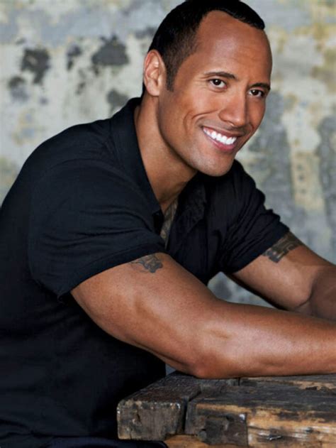 Pictures of Dwayne Johnson with Hair before he decided to go Bald ...