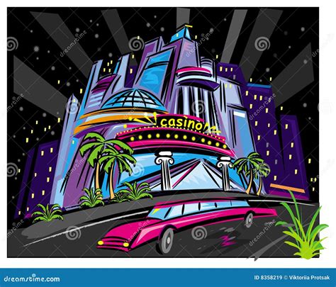 The city night scene stock vector. Illustration of building - 8358219