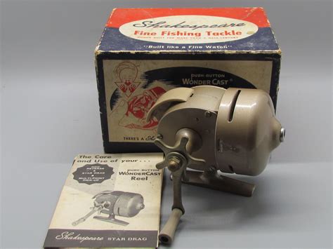 Sold Price: Vintage Shakespeare Wonder Cast Fishing Reel - June 2, 0120 7:00 PM EDT