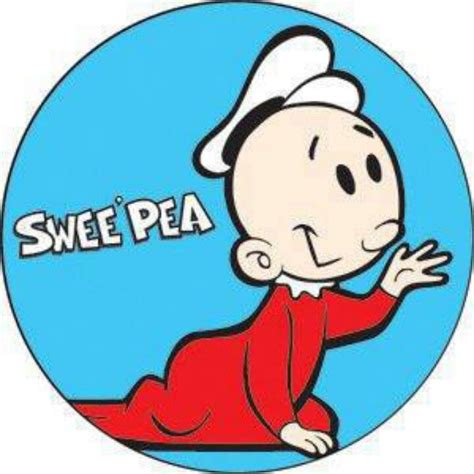 Swee'pea from Popeye | Popeye cartoon, Classic cartoon characters, Favorite cartoon character