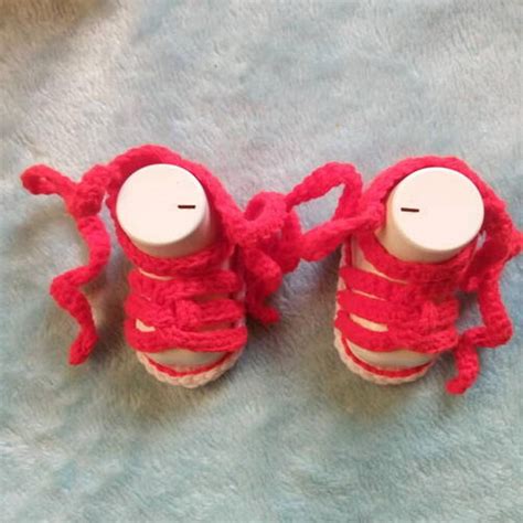 Crochet Gladiator Baby Sandals » Weave Crochet