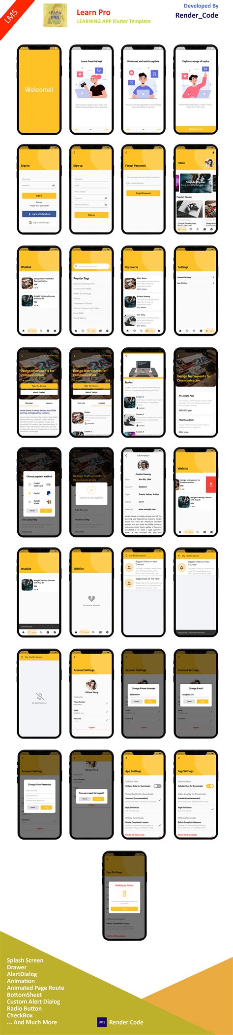 BigKit – Biggest Flutter App Template Kit – 19 Apps – Buy Apps, Themes ...