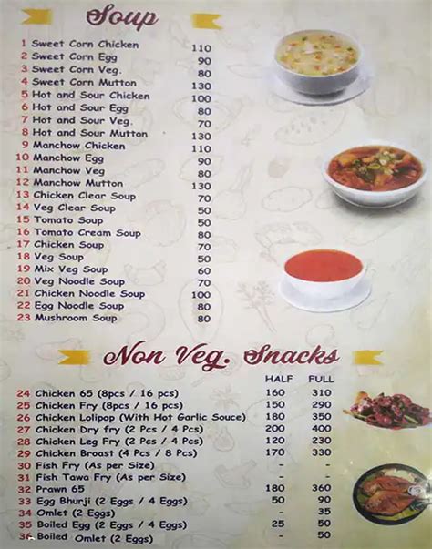 Menu at Kerala Hotel & Fast Food, Jodhpur