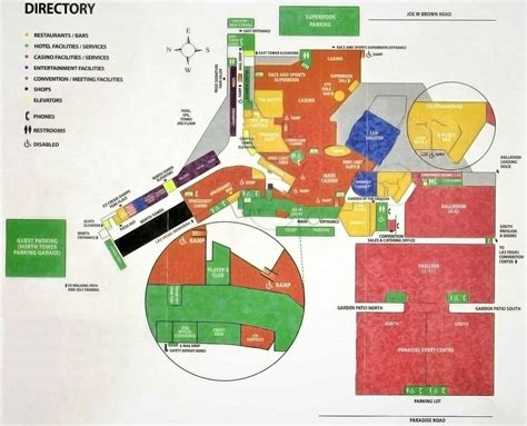 Westgate Las Vegas Strip Map