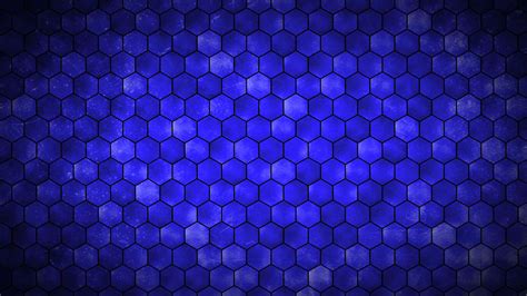 Blue Honeycomb Wallpaper - WallpaperSafari