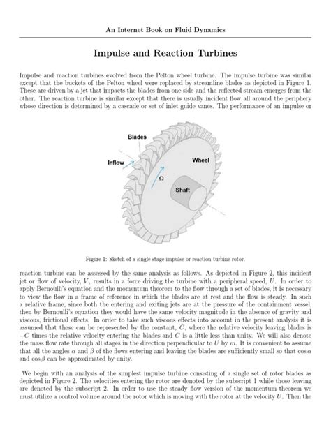 Impulse Turbine | PDF | Turbine | Energy Technology