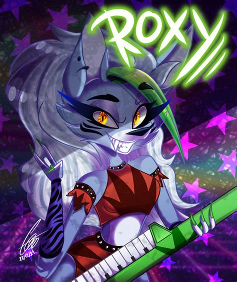 Glamrock Roxy (FNAF SB fanart) by CloeRey on DeviantArt