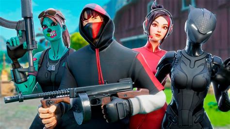 SQUAD COM MEUS AMIGOS NO FORTNITE! - YouTube