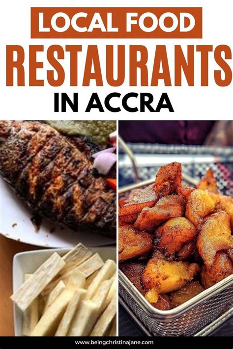 Local Food Restaurants in Accra