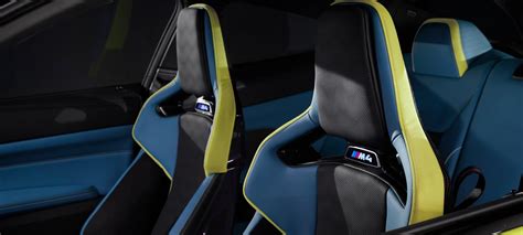 BMW M3 and M4: Seats