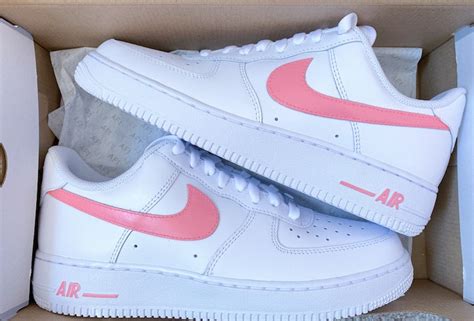 Pink Custom Nike Air Force 1 | Etsy