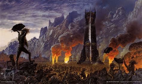 Wrath of the Ents - Ted Nasmith Gandalf, Legolas E Gimli, Aragorn, Tolkien Artwork, Tolkien ...