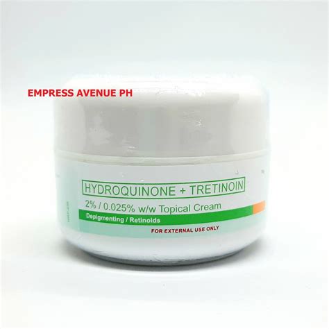 HYDROQUINONE + TRETINOIN 2% 0.025% CREAM 15g (Whitening, Anti-Acne ...