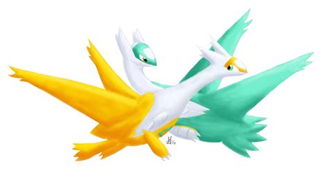 Latios And Latias (Shiny) by Windsinger on DeviantArt