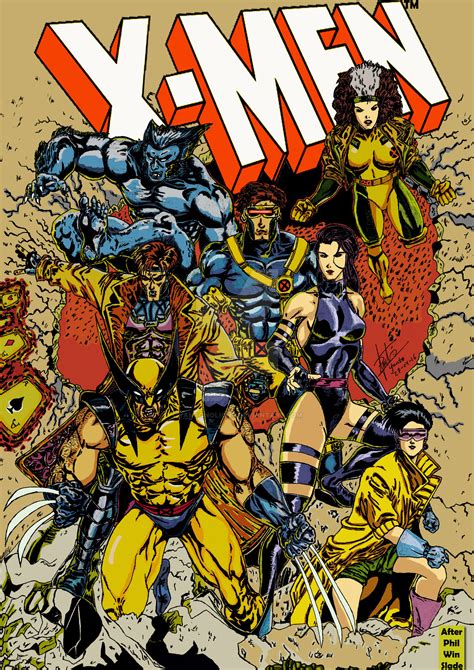 X-Men 90's Blue Team by Yantonoliong on DeviantArt