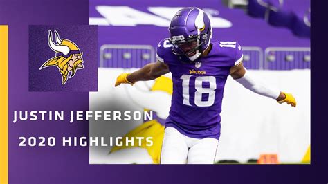 Justin Jefferson Rookie Highlights From the 2020 NFL Season | Minnesota ...