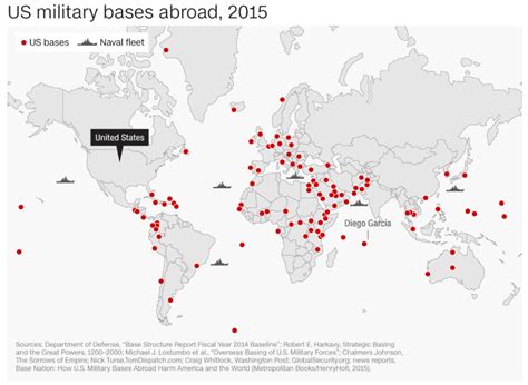 Us Military Bases Around The World Map