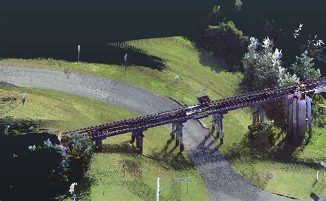 Bridge 3D Scanning | Heritage Rail Bridge Scan Kandanga