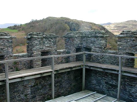 Two views of the top of the keep at Dolwyddelan. Welsh Castles, Beautiful Ruins, Coed, Cymru ...